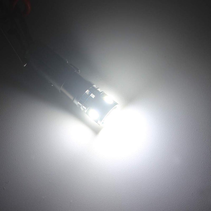 BlyilyB 12V-24V BA9 BA9S 53 57 1895 64111 Super Bright White Color LED Car Light Bulb for License Plate Side Door Courtesy Interior Dome Map Lights (Pack of 4) - Image 2